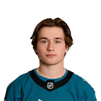 Macklin Celebrini headshot