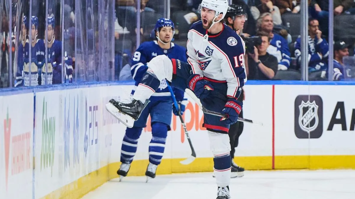 Adam Fantilli's overtime goal leads Columbus Blue Jackets past Toronto Maple Leafs - Article News sur NHL Insight