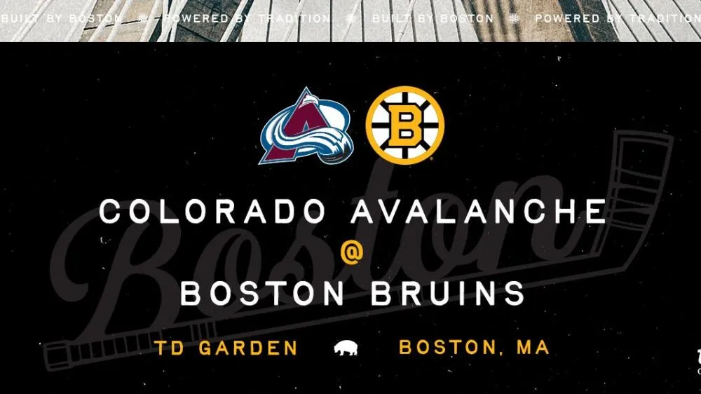 Avalanche at Bruins: October 25, 2025 Game Preview at TD Garden - Article News sur NHL Insight