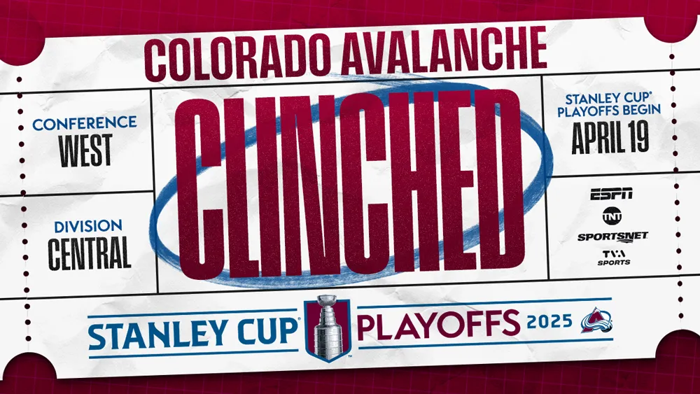 Avalanche become first NHL team to clinch 2026 playoff spot - Article News sur NHL Insight