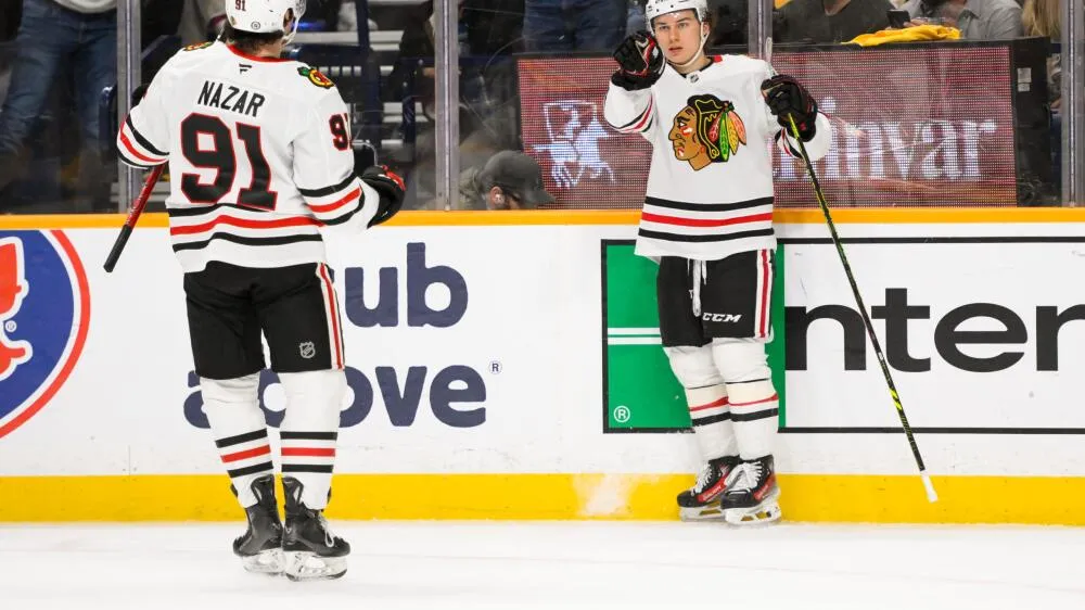 Connor Bedard and Frank Nazar Lead Chicago Blackhawks in 2025-26 Season - Article Analysis sur NHL Insight