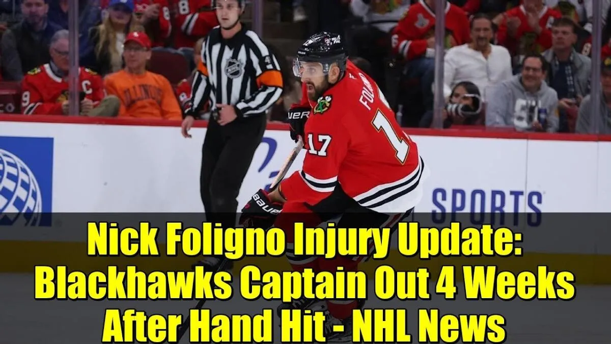 Chicago Blackhawks leadership after Foligno injury: who steps up, what changes, and why it matters right now - Article Analysis sur NHL Insight
