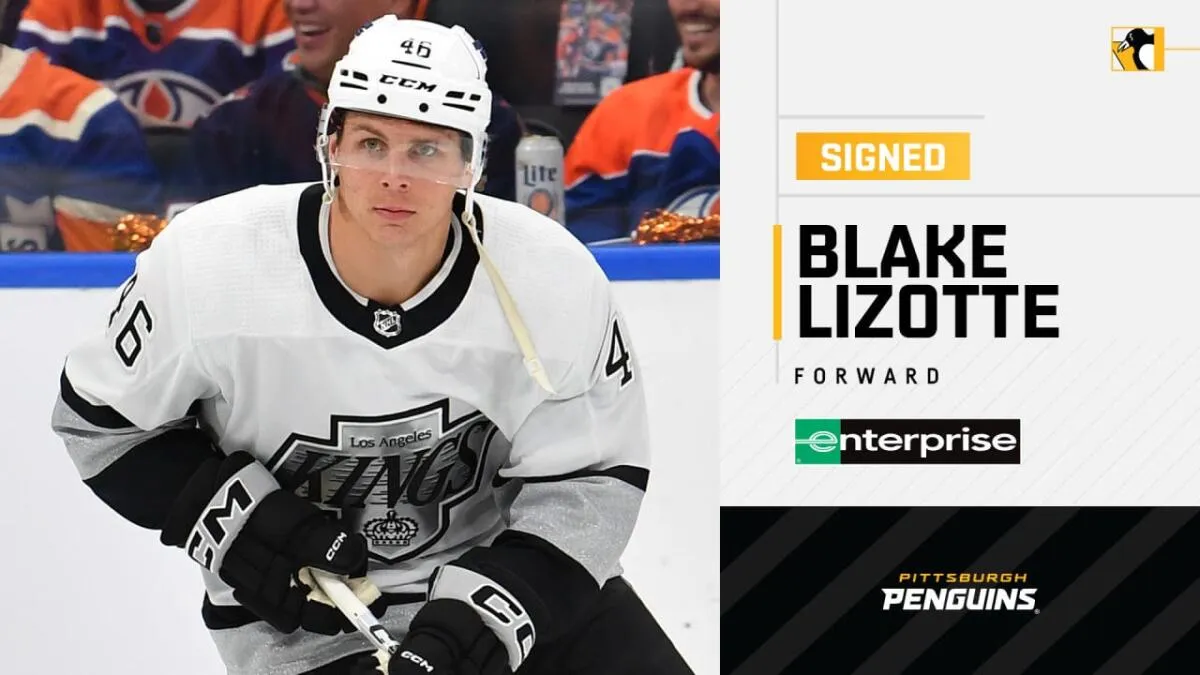 Penguins extend Blake Lizotte through 2028-29 season - Article News sur NHL Insight