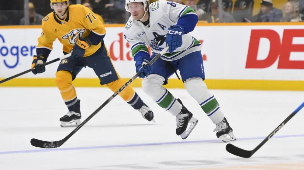 Brock Boeser’s overtime heroics lift Vancouver Canucks 5-4 over Predators in Nashville - Article News sur NHL Insight