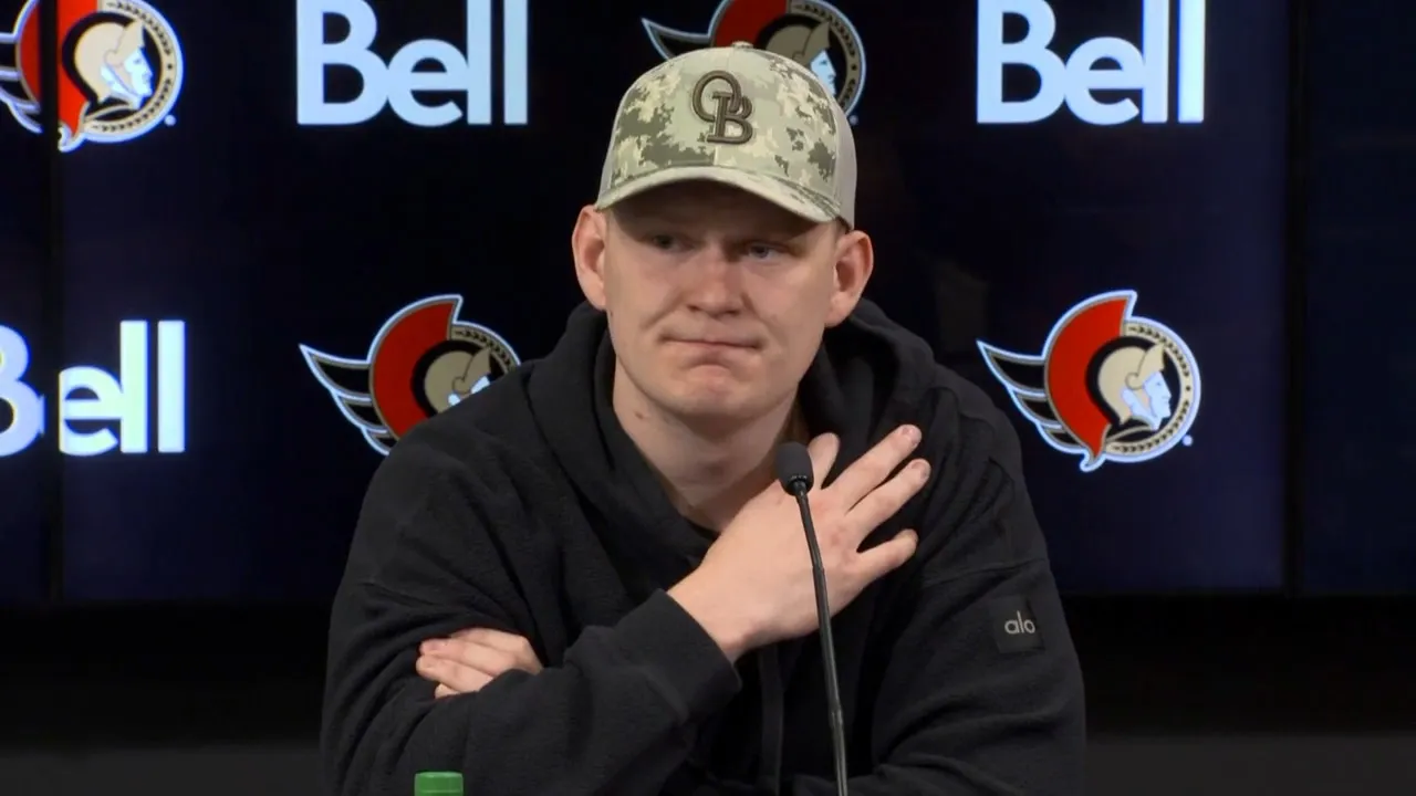 Brady Tkachuk addresses trade rumors following Senators playoff exit - Article News sur NHL Insight