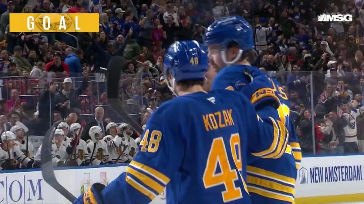 Buffalo Sabres vs Chicago Blackhawks 9-3 game recap: offensive explosion powers Buffalo rout - Article News sur NHL Insight