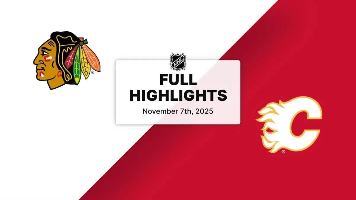Calgary Flames vs Chicago Blackhawks projected lineup November 18 2025: Bedard & Wolf headline rematch at United Center - Article News sur NHL Insight