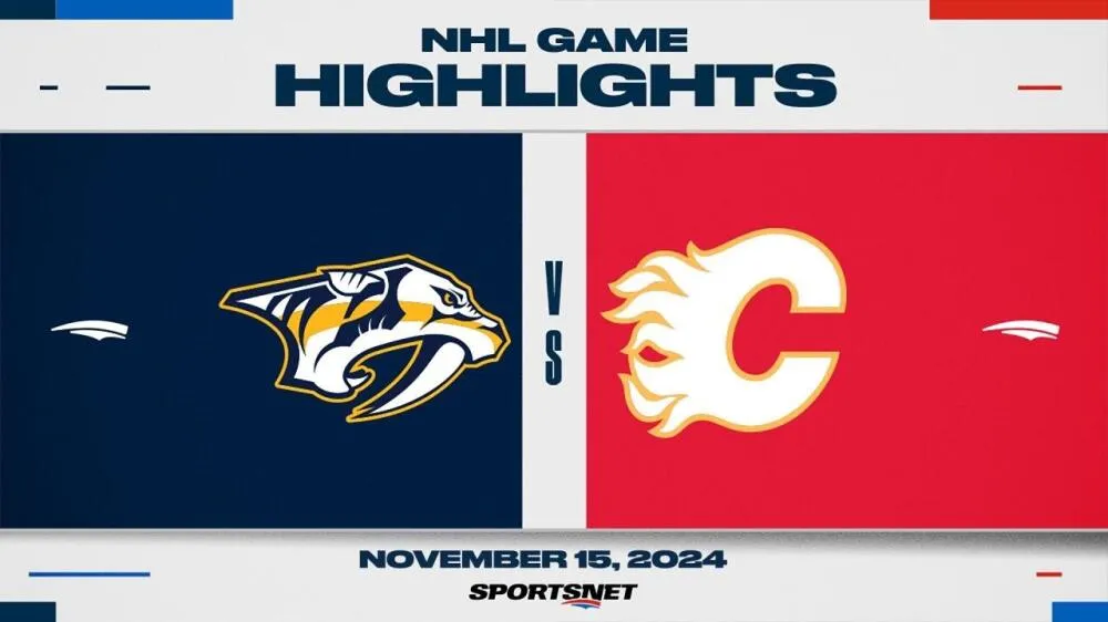 Calgary Flames vs Nashville Predators projected lineup November 1, 2025 - Article Draft & Prospects sur NHL Insight