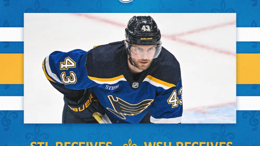 St. Louis Blues reacquire Calle Rosen from Washington Capitals in minor-league swap - Article Draft & Prospects sur NHL Insight