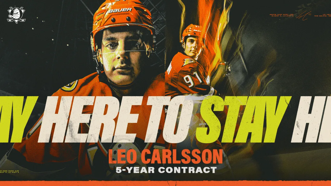 Ducks match Carlsson offer sheet at record $18M AAV - Article Analysis sur NHL Insight