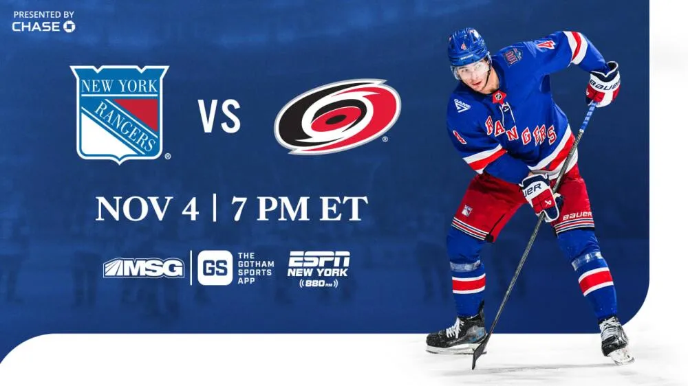 Kochetkov’s stellar season debut powers Carolina Hurricanes shut out New York Rangers 3-0 at Madison Square Garden - Article News sur NHL Insight