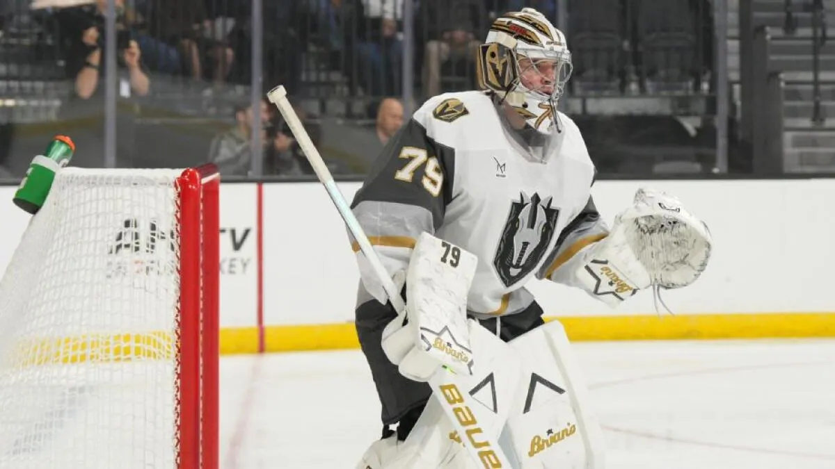 The Carter Hart Vegas Golden Knights Debut After Sexual Assault Acquittal - Article News sur NHL Insight