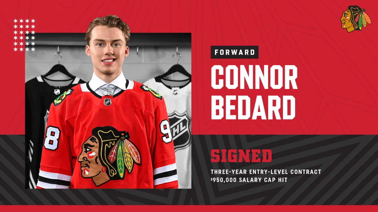 Connor Bedard's contract negotiations take center stage for Blackhawks - Article News sur NHL Insight