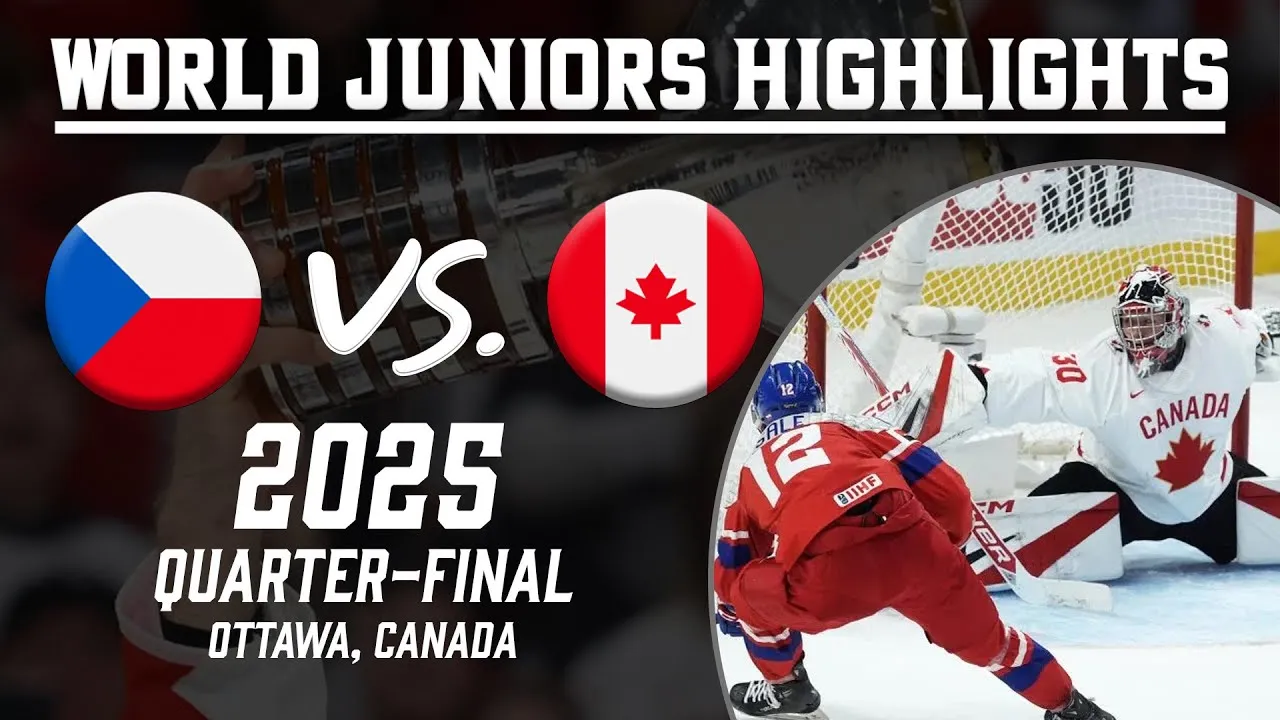 Czechia vs Canada: Tense Olympic hockey quarterfinal underway - Article News sur NHL Insight