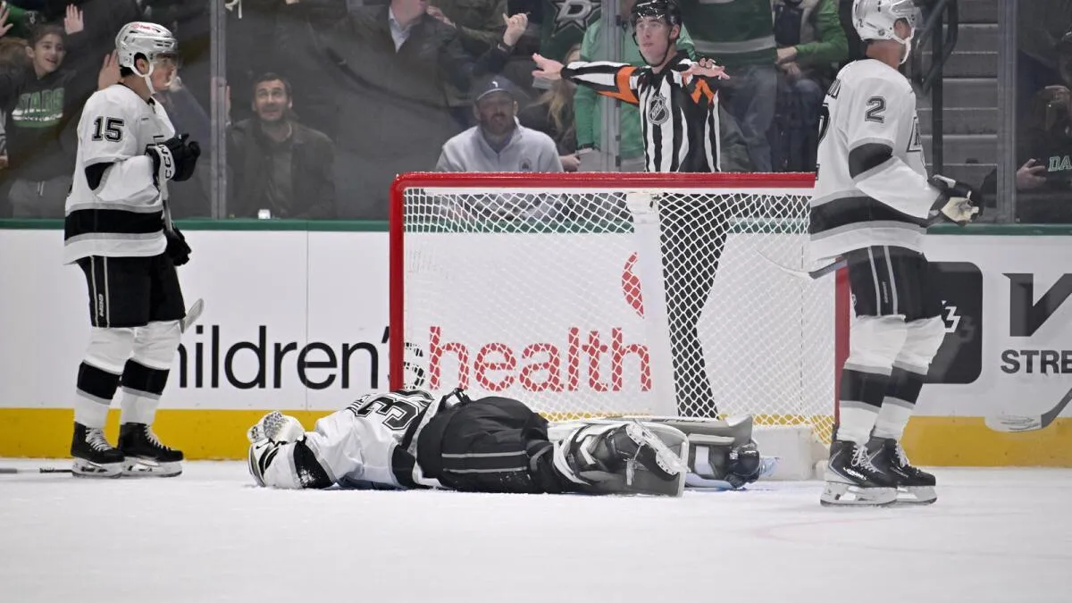Kings place Darcy Kuemper on IR with head injury - Article News sur NHL Insight
