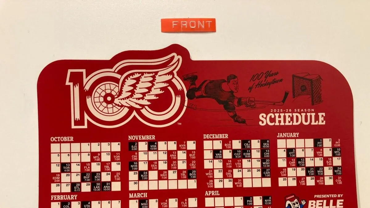 Detroit Red Wings player grades 2025-26 first quarter: elite tier and depth scrutinized - Article Analysis sur NHL Insight