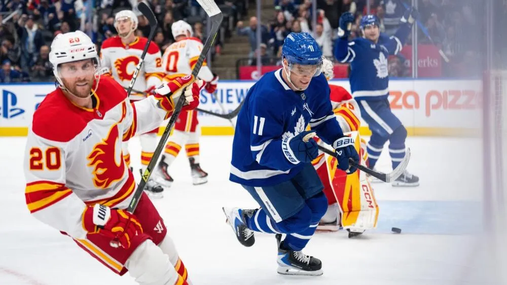 Max Domi leads Maple Leafs past Flames 4-3 with late game-winner - Article News sur NHL Insight