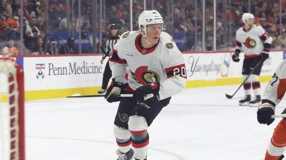 Fabian Zetterlund's Scoring Slump in Ottawa Senators 2025-26 - Article Analysis sur NHL Insight