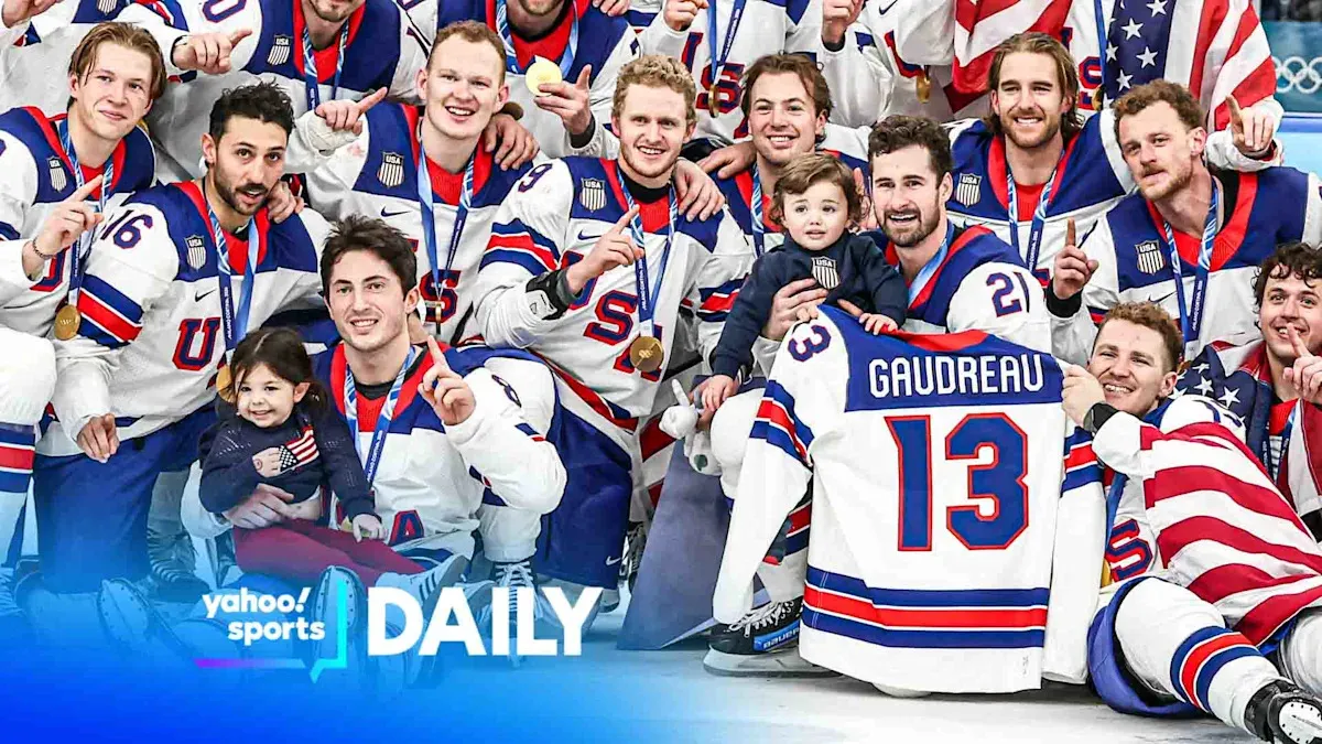 Team USA shares Olympic gold with Johnny Gaudreau's children - Article News sur NHL Insight