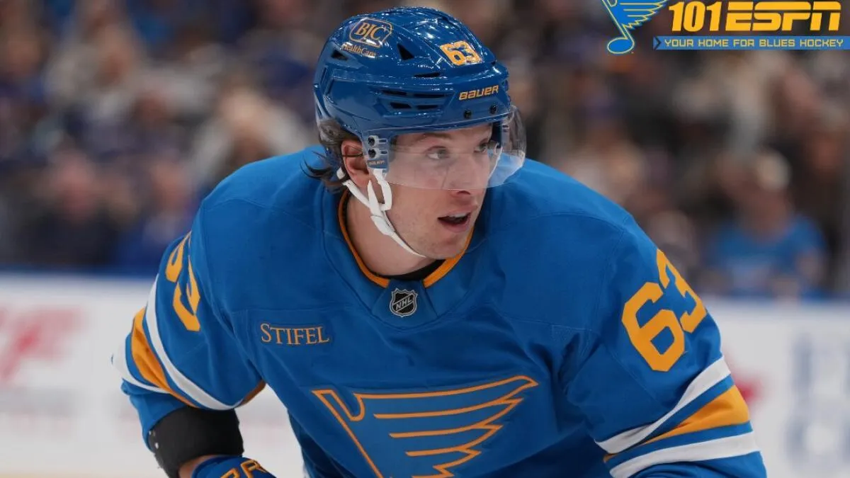 St. Louis Blues lineup changes after Jake Neighbours return - Article News sur NHL Insight