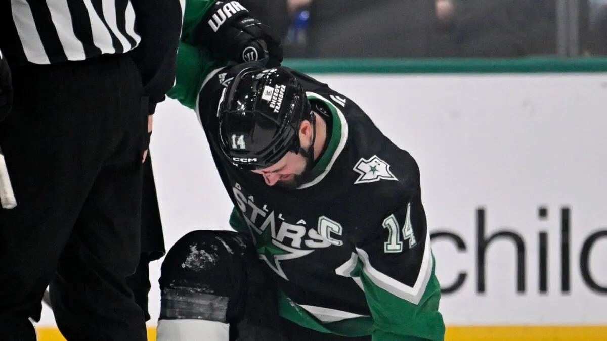 Stars captain Jamie Benn faces setback with facial injury - Article News sur NHL Insight