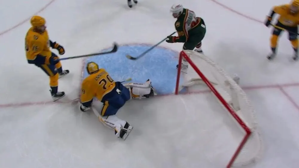 Marcus Johansson overtime goal for Minnesota Wild against Nashville Predators delivers unusual finish - Article News sur NHL Insight