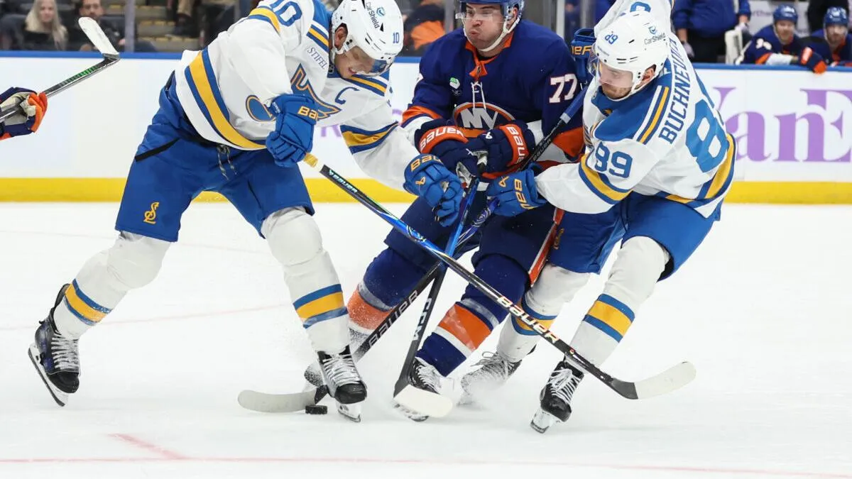 Jordan Binnington 30 saves Blues vs Islanders 2-1 game recap: A vintage performance ends losing streak - Article News sur NHL Insight