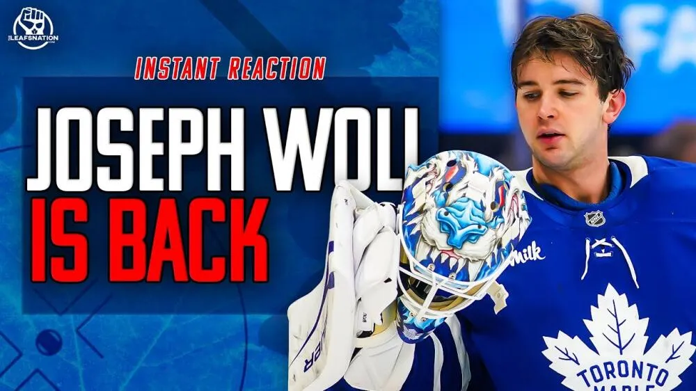 Toronto Maple Leafs Joseph Woll nearing comeback - Article News sur NHL Insight