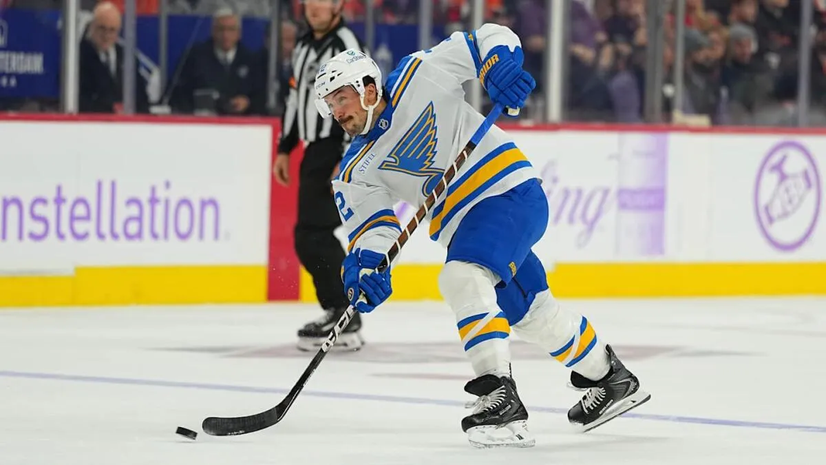 Justin Faulk's 2025 scoring surge and rising trade value for St. Louis Blues - Article Analysis sur NHL Insight