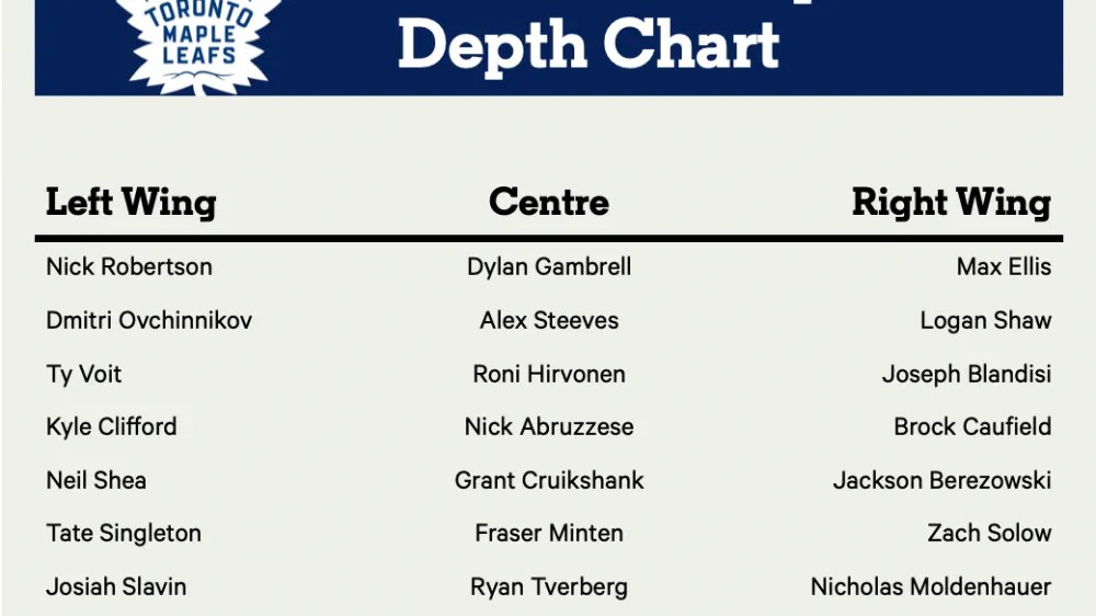 Toronto Maple Leafs Need Balance and a Second-Line Scoring Unit to Complement Star Power - Article Analysis sur NHL Insight
