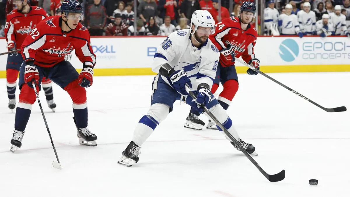 Tampa Bay Lightning vs Washington Capitals projected lineup November 22 2025: Complete game preview and lineup analysis - Article Analysis sur NHL Insight