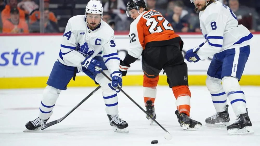 Maple Leafs stun Flyers 5-2 on the road - Article News sur NHL Insight