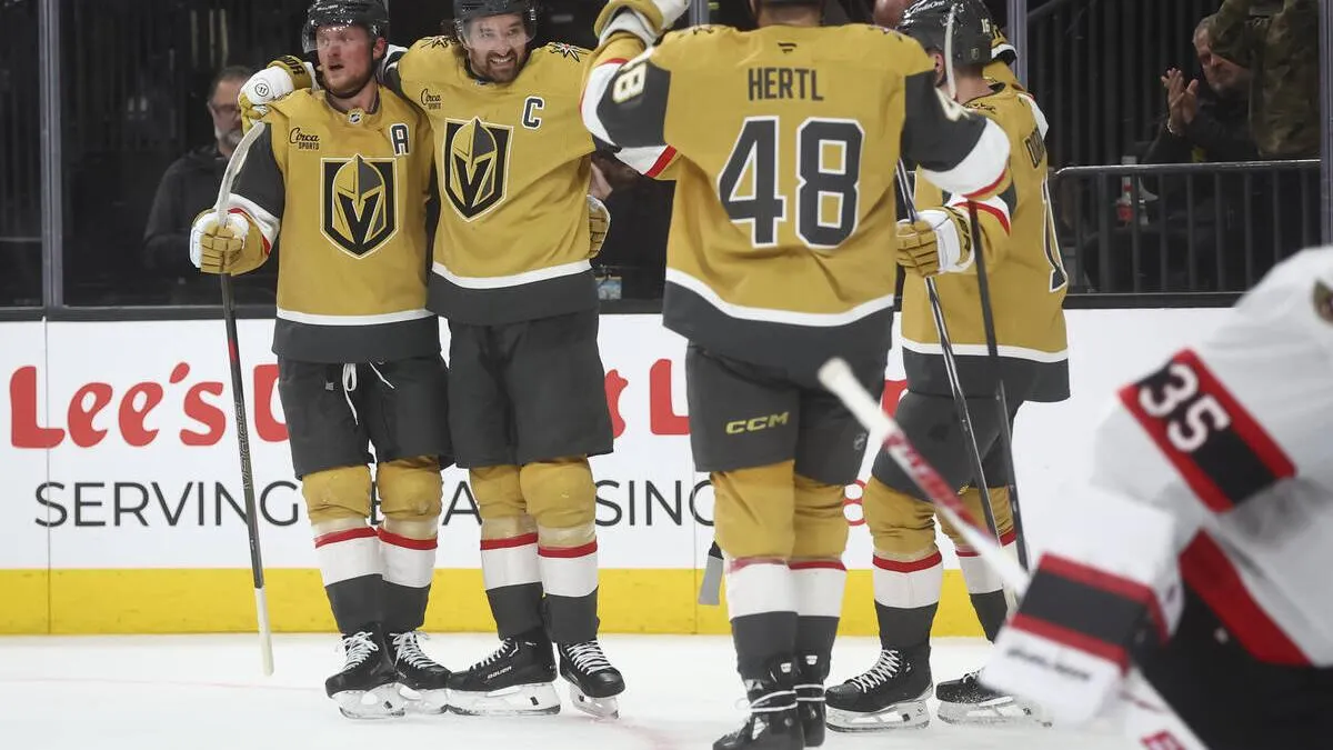 Mark Stone returns from wrist injury with clutch goal in Golden Knights loss to Ottawa Senators - Article News sur NHL Insight