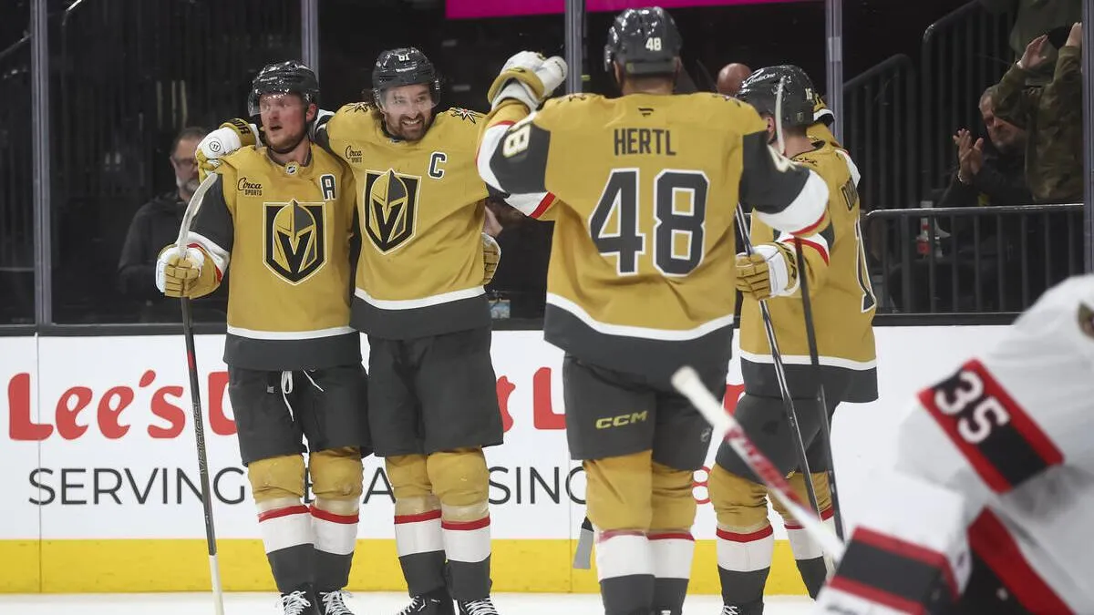 Mark Stone returns from wrist injury with clutch tying goal in Knights' shootout loss to Senators - Article News sur NHL Insight