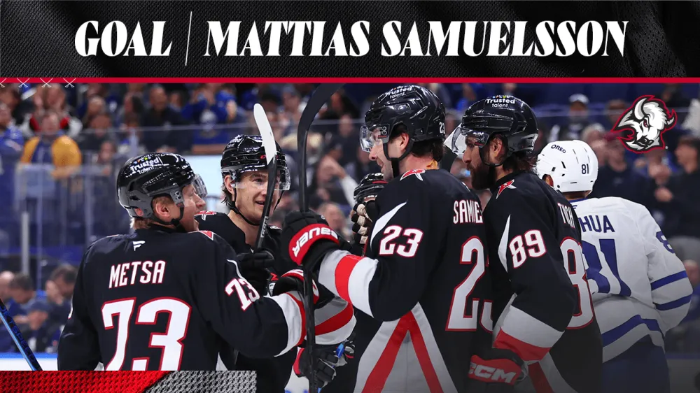 Mattias Samuelsson's breakthrough performance leads Sabres to victory - Article News sur NHL Insight