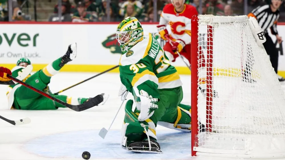 Minnesota Wild 2-0 Victory Over Calgary Flames: Wallstedt Shuts Out Flames - Article News sur NHL Insight