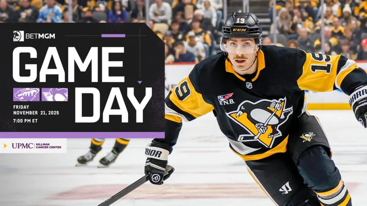 Minnesota Wild vs Pittsburgh Penguins projected lineup 11/21/2025: Complete game preview - Article News sur NHL Insight