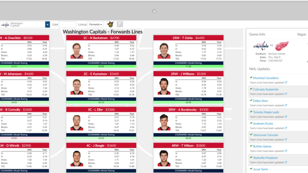 Understanding NHL Daily Projected Lineups, Starting Goalies, and Injury Updates - Article News sur NHL Insight