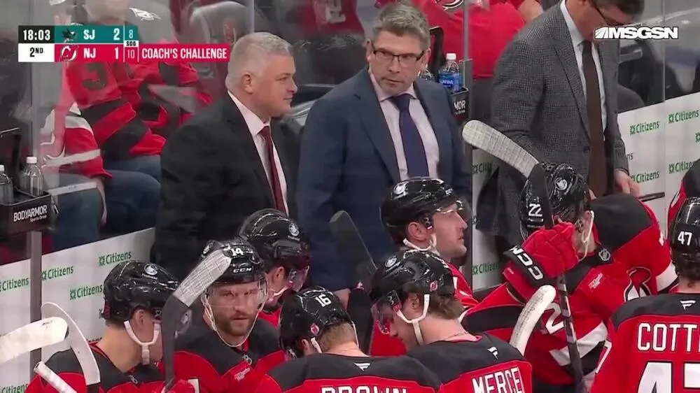 Devils fall 5-2 to Sharks in California road trip - Article Analysis sur NHL Insight