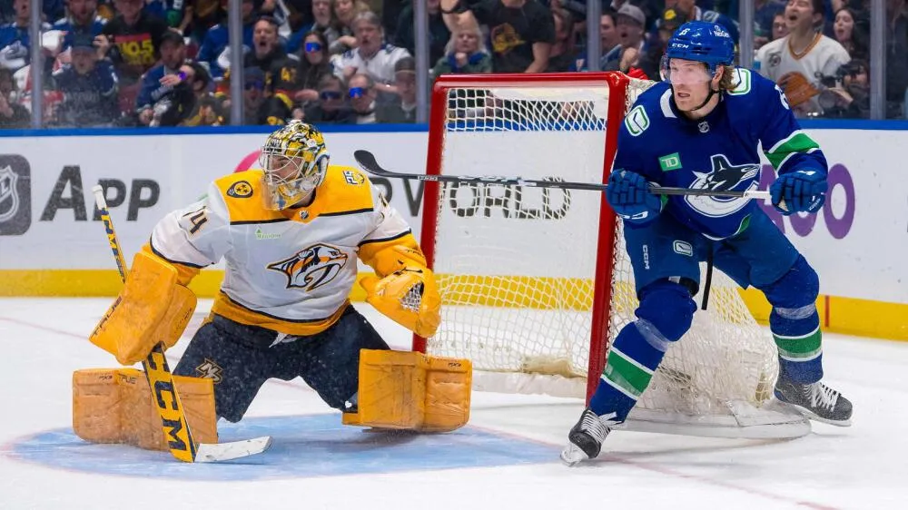 Nashville Predators 2-1 Vancouver Canucks game recap: Predators snap winless streak - Article News sur NHL Insight