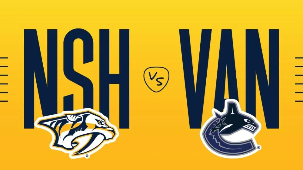 Canucks vs Predators Projections: October 23, 2025 at Bridgestone Arena - Article News sur NHL Insight