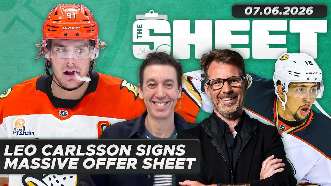 Flyers offer sheet forces Ducks into costly decision on Carlsson - Article Analysis sur NHL Insight