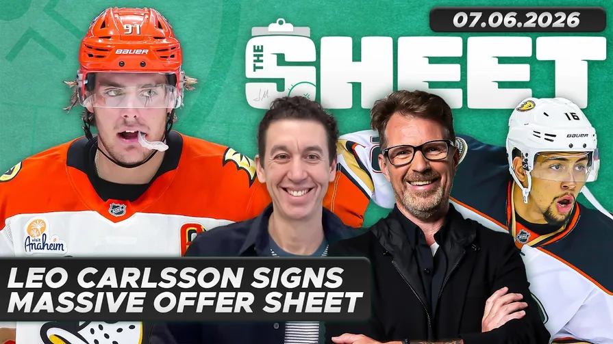 Flyers offer sheet forces Ducks into costly decision on Carlsson - Article Analysis en vedette sur NHL Insight