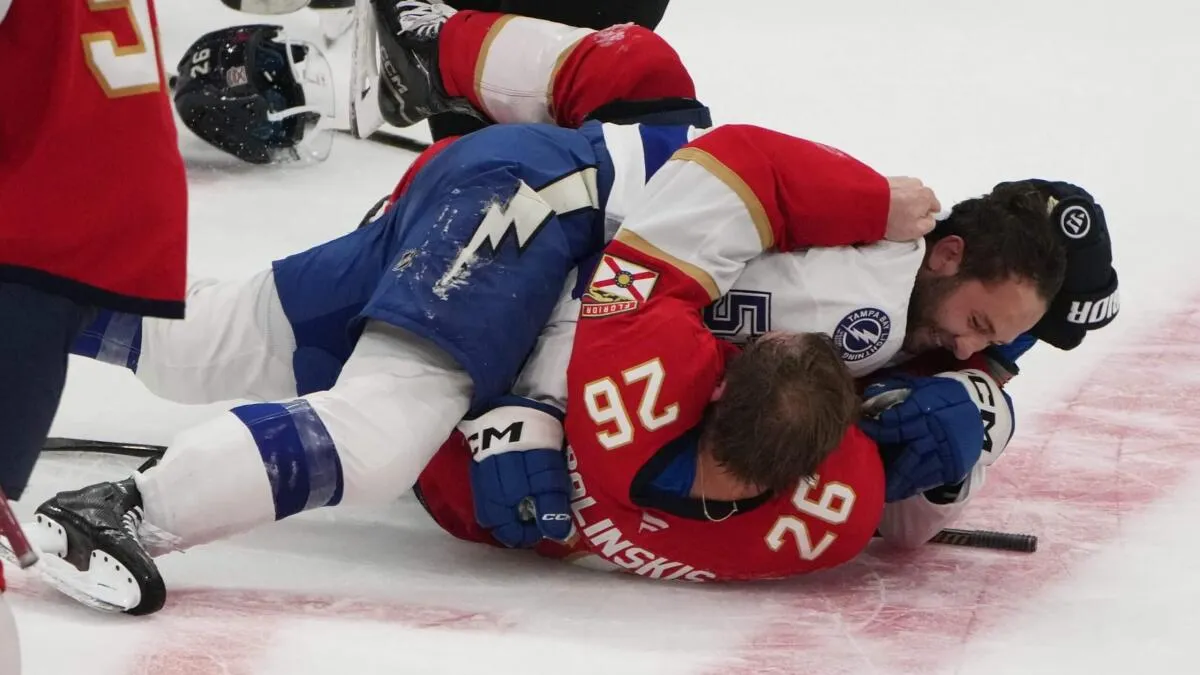 NHL Fines Panthers' Lundell and Lightning's Sabourin Reach Maximum Under CBA - Article News sur NHL Insight