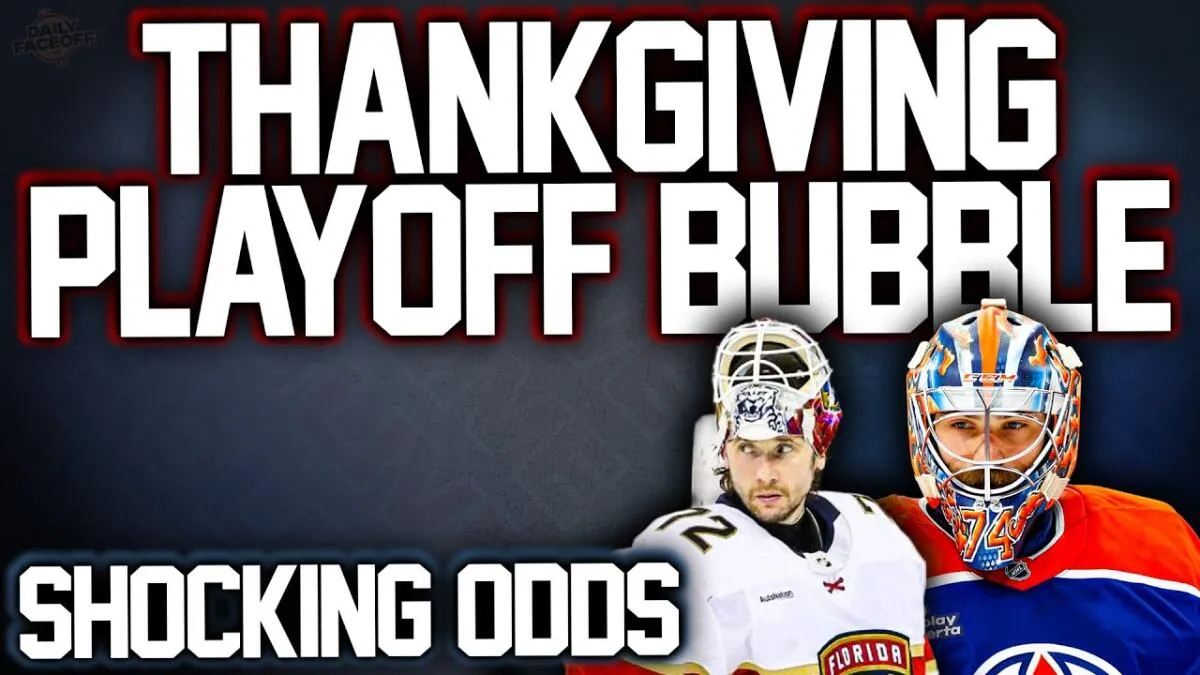 NHL Thanksgiving Playoff Benchmark Reconsidered: The Case for December - Article Analysis sur NHL Insight