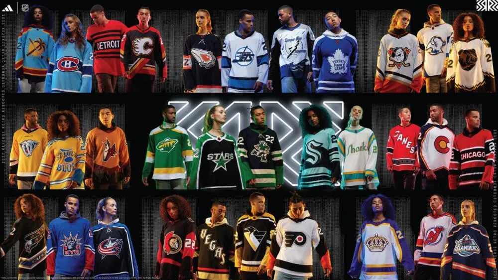 The History of NHL Uniforms and Team Colors - Article News sur NHL Insight