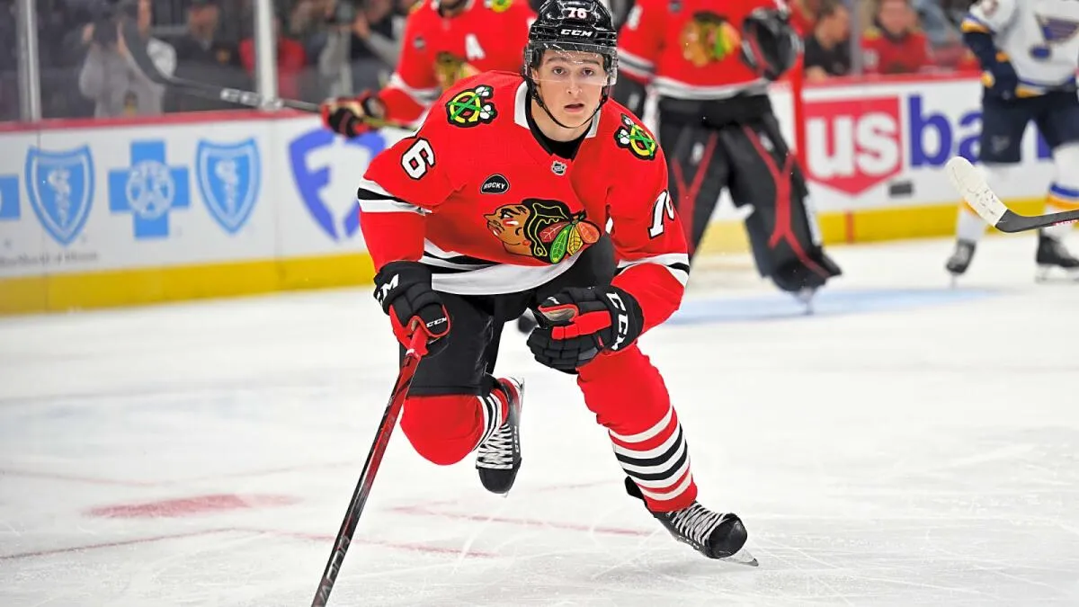 Chicago Blackhawks recall Nick Lardis after Connor Bedard injury: A desperate move for a desperate offense - Article News sur NHL Insight