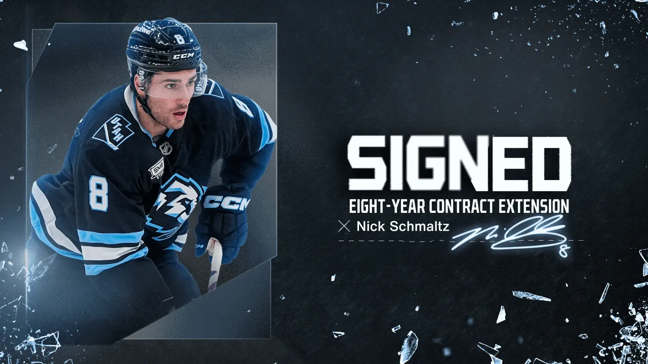 Mammoth sign Nick Schmaltz to eight-year, $64 million extension - Article News sur NHL Insight