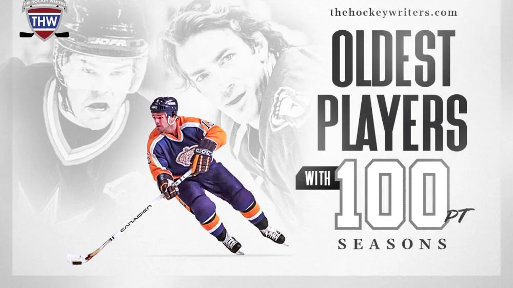 The remarkable achievements of the oldest NHL players with 100-point seasons - Article Analysis sur NHL Insight