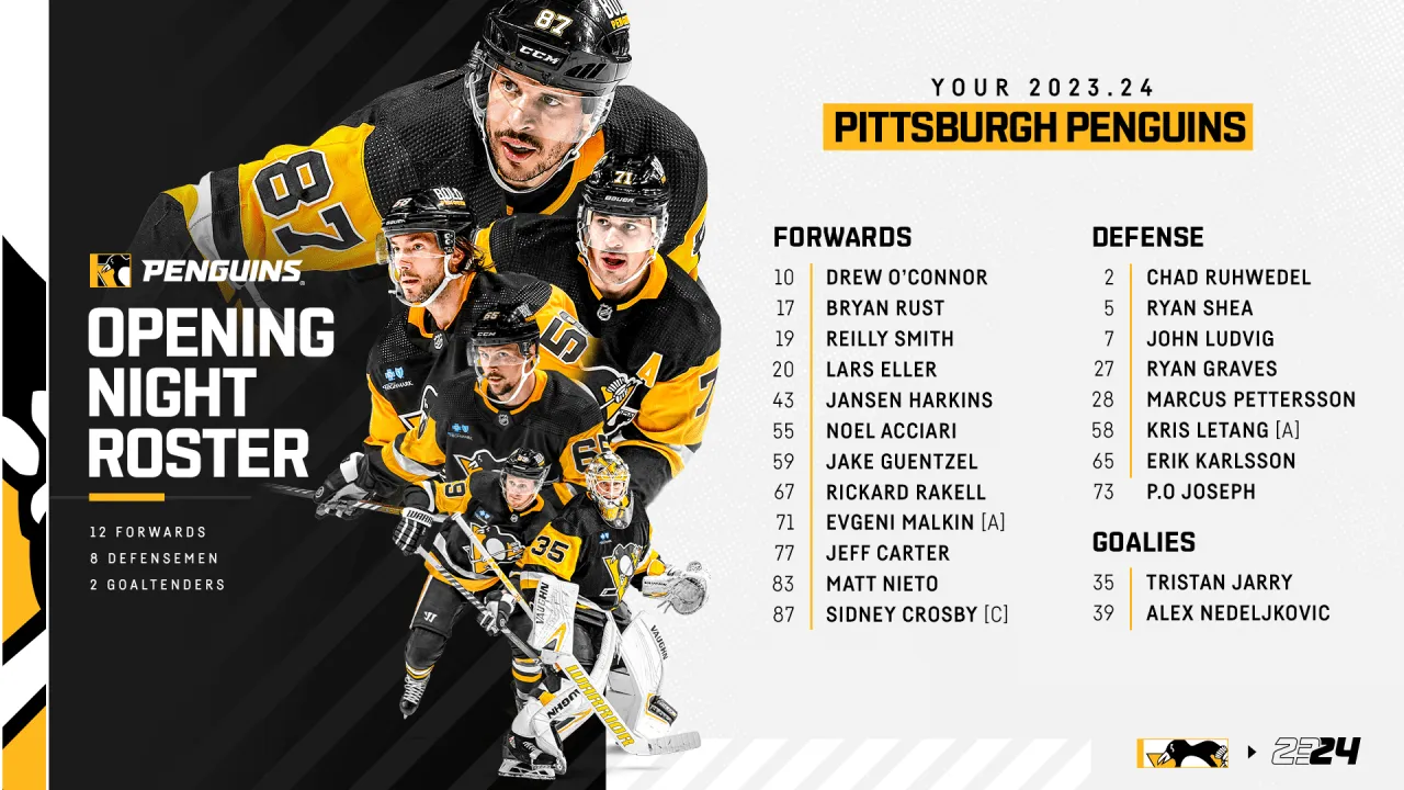 Pittsburgh Penguins 2026-27 roster outlook - Article Analysis sur NHL Insight
